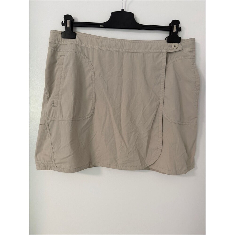Patagonia Beige Casual Wrap Skort